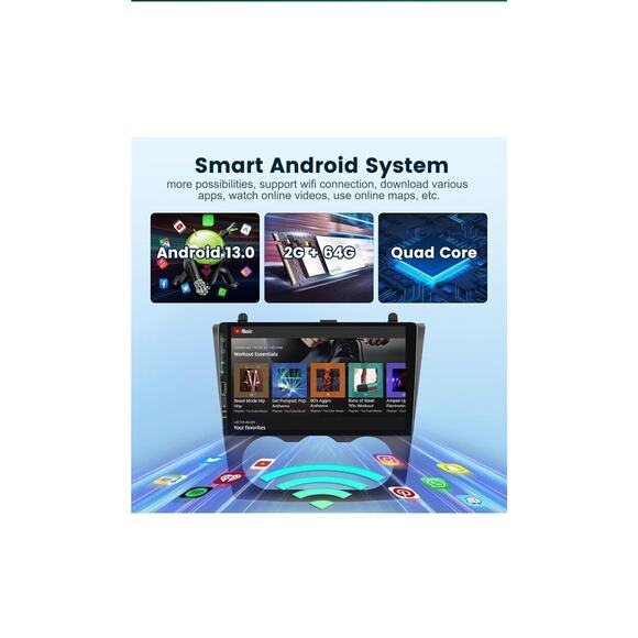 2G+64G For Nissan Altima 2008-12 Android Apple Carplay Car Stereo GPS Radio - Picture 4 of 15